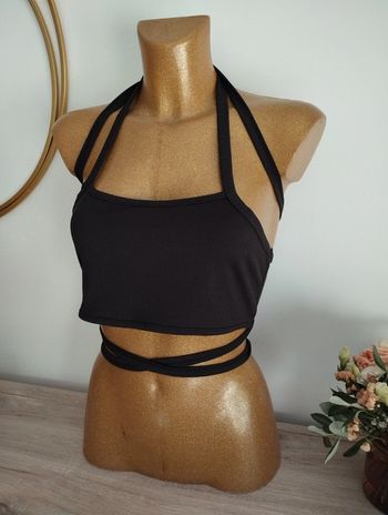 Croc top a nouer noir TS