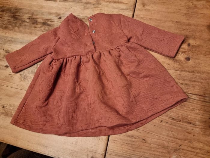 Petite robe hiver terracota - photo numéro 3