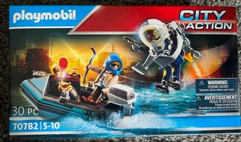 70782 - Playmobil City Action - Policier avec réacteur dorsal