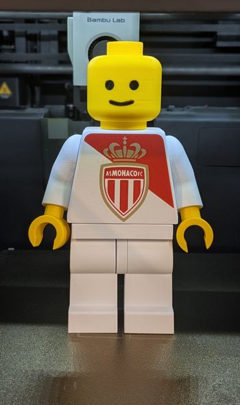 Figurine Géante Supporter - AS Monaco (20cm)