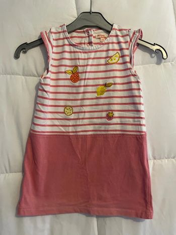 robe courte Du Pareil au Même rose taille 4 ans / 104 cm
