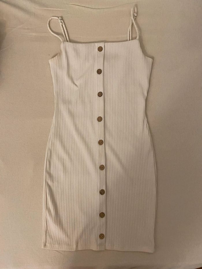Robe bodycon blanche forever 21
