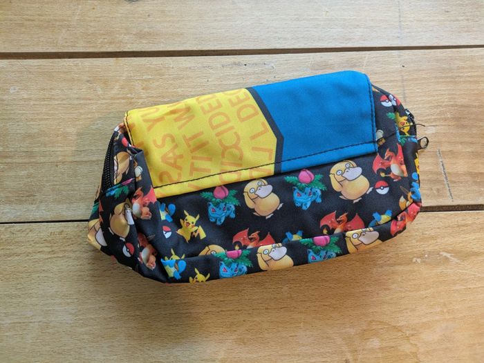 Trousse Pokémon – Pikachu, Tortank, Dracaufeu, Florizarre – école, stylos, rangement - photo numéro 7