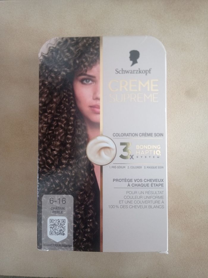 Coloration Crème suprême "Schwarzkopf"