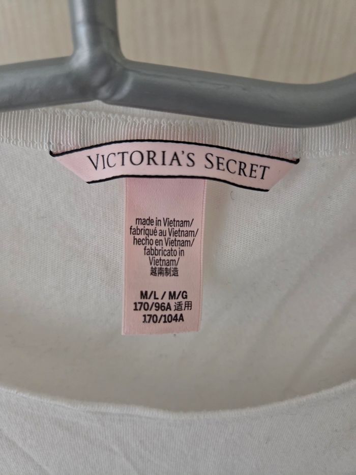 Chemise de Nuit Victoria's Secret - Blanc - Taille M/L - photo numéro 3