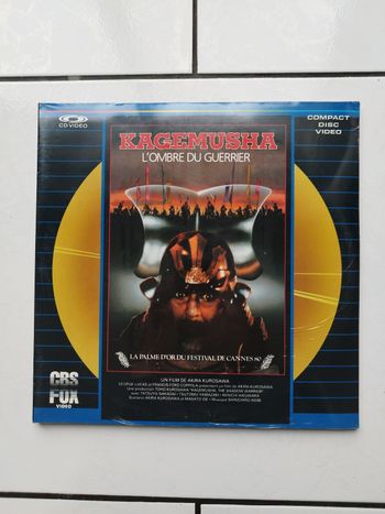 Laserdisc film kagemusha l'ombre du guerrier