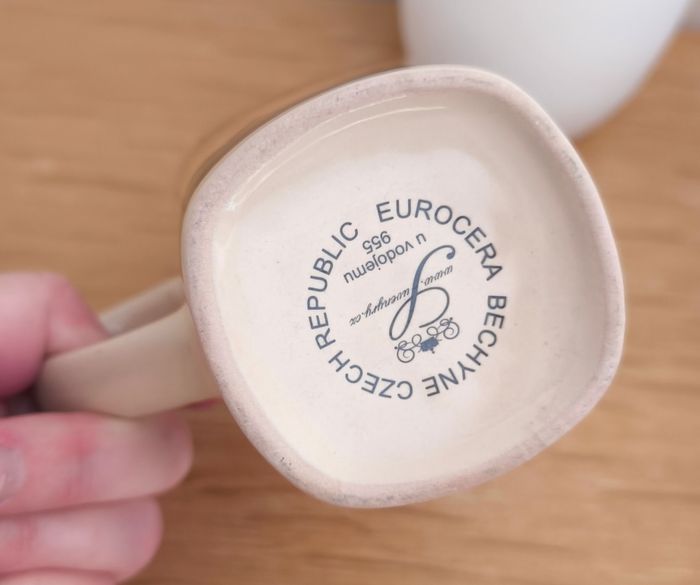 🌿 Tasse souvenir "Prague" en céramique 🌿 - photo numéro 7