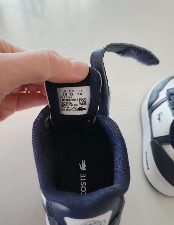Chaussure lacoste taille 22 - photo numéro 5