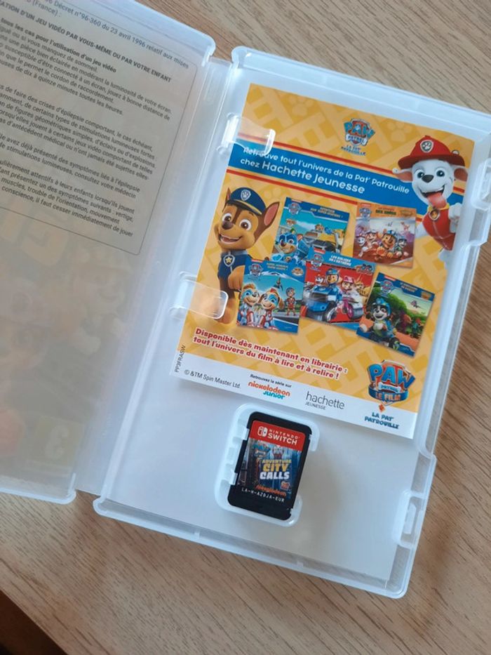 Jeu Switch Pat Patrouille À la rescousse d'Adventure City - photo numéro 2