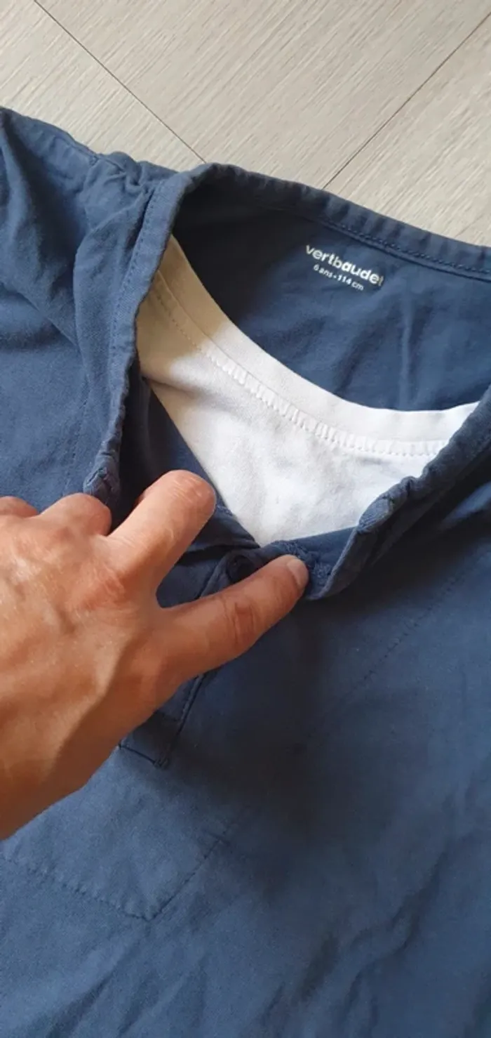 Maillot t-shirt manches longues 6ans garçon - photo numéro 4