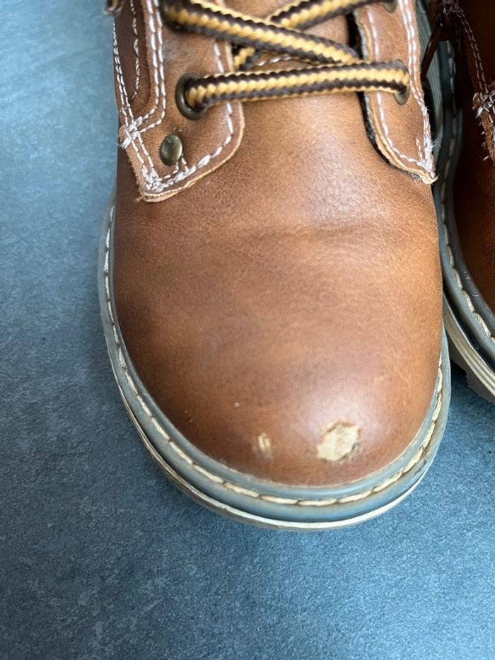 Bottines enfant camel - photo numéro 5