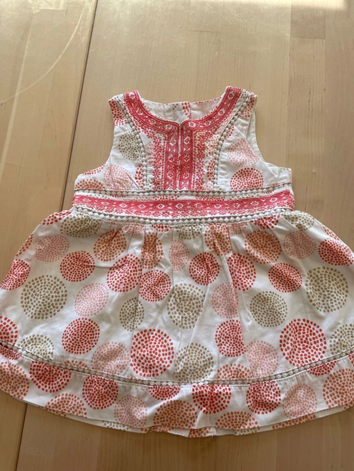 Lot de robe et salopette fille 6 mois - photo numéro 9