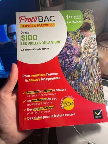 livre profil bac les vrilles de la vigne