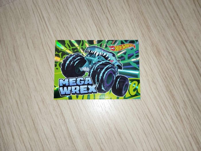 Carte limitée Hot Wheels N°1 *Panini*
