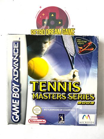 Tennis master 2003 pour game boy advance