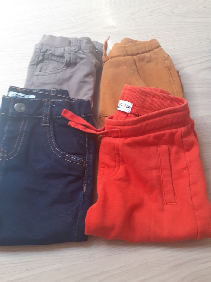 Lot pantalons garçon
