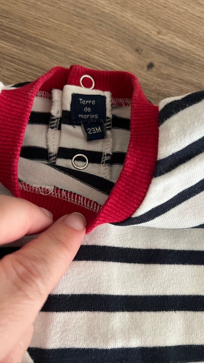 2 t-shirt manches longues - photo numéro 3