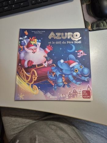 Livre Azuro le défi du père Noël