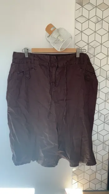Jupe marron