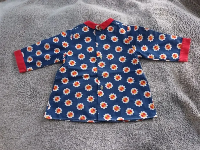 Blouse imprimé des années 70 - photo numéro 3