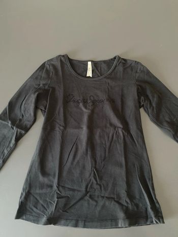 T-shirt manche longue pepe jeans noir taille L