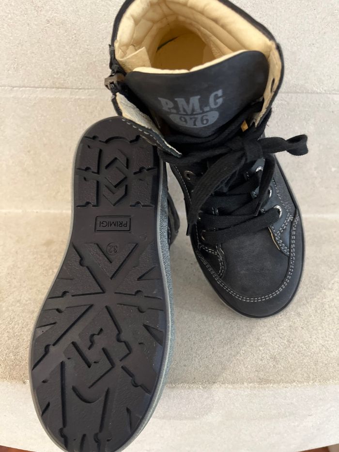 Baskets montantes Primigi tout en cuir neuves - photo numéro 5