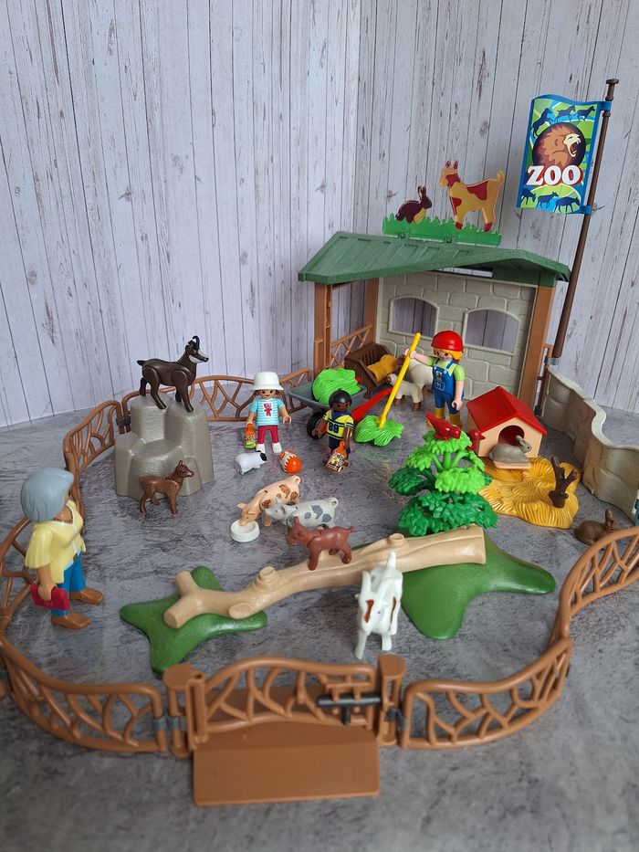 Figurine Playmobil  le petit zoo