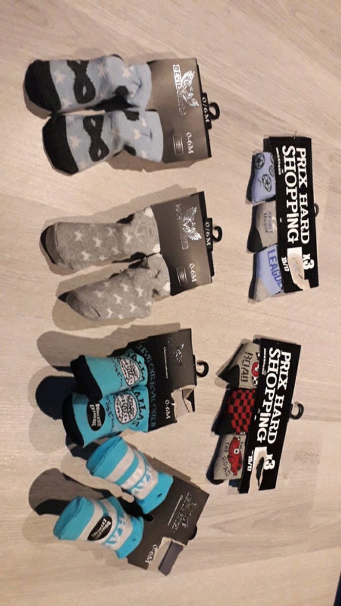 Lot chaussette neuve garçon - photo numéro 2