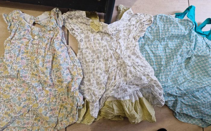 Lot 16 robe fille 1 salopette 12 mois obaidi disney - photo numéro 5
