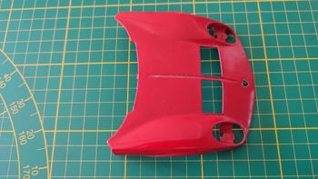 Capot avant pièce détachée miniature Tonka Polistil Lamborghini Miura 1/18 1/18e 1/18ème #D25