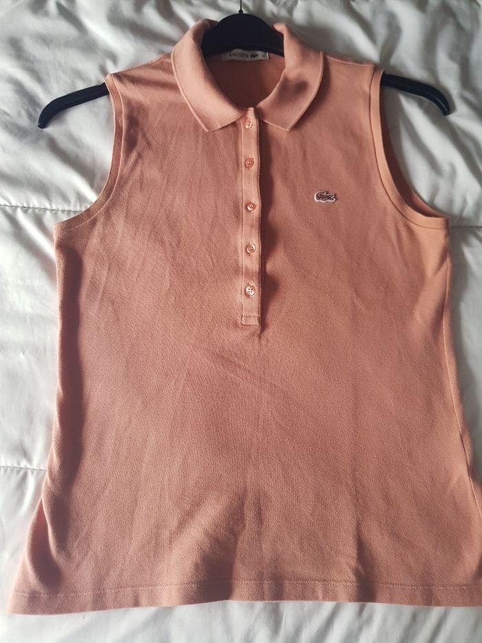 Magnifique débardeur sans manches taille 38 lacoste - photo numéro 6