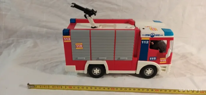 Camion de pompiers lumineux playmobil - photo numéro 11