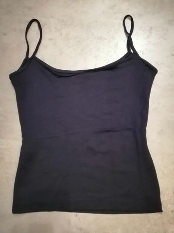 Débardeur noir Taille M Zara