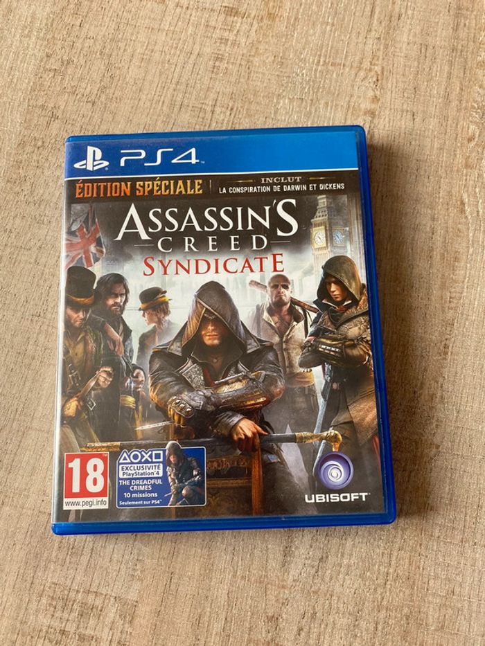 Jeu PS4 assassin’s creed syndicate