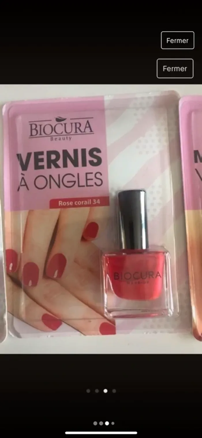 Le lot rouge à lèvre recil et vernis sous blister - photo numéro 2