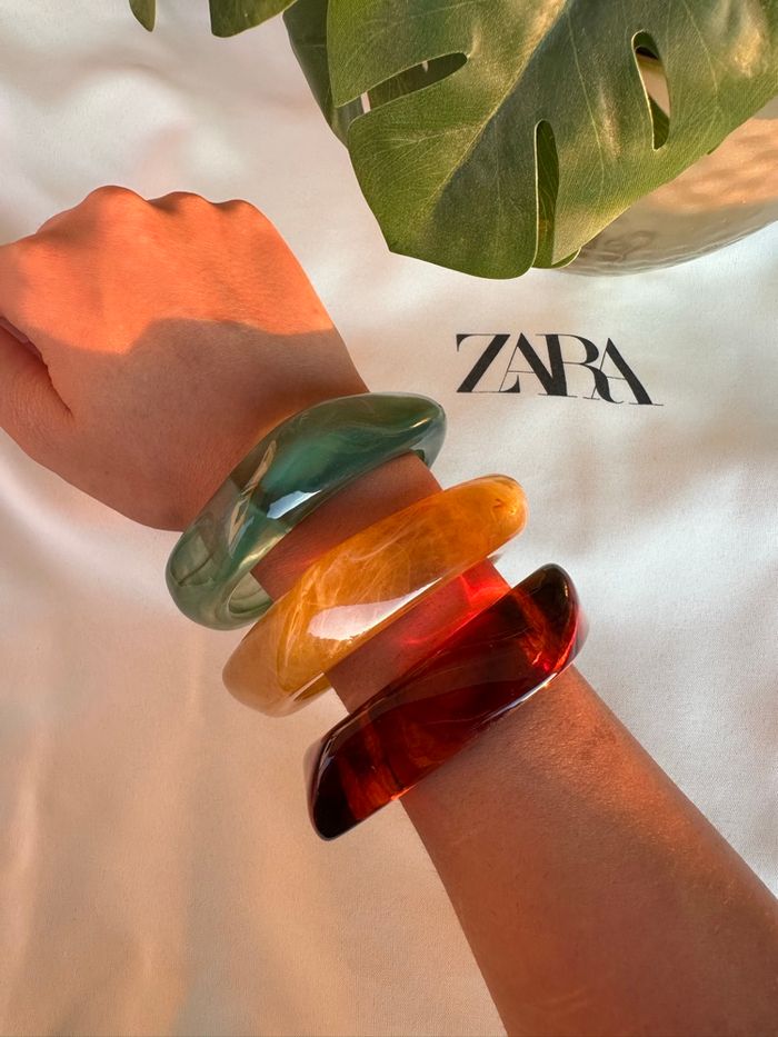 Lot de 3 gros bracelet Zara - photo numéro 3