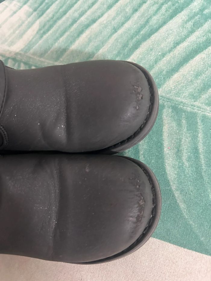 Bottines fourrées taille 26 Nini &girls  noire pailleté - photo numéro 7