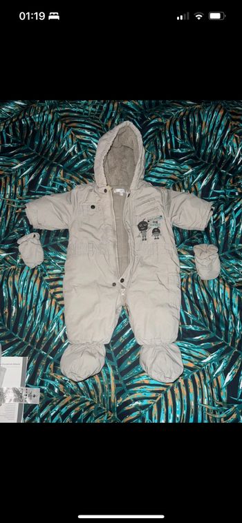 2 combinaison bébé 3 mois