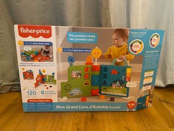 Mon grand livre d’activités évolutif Fisher Price