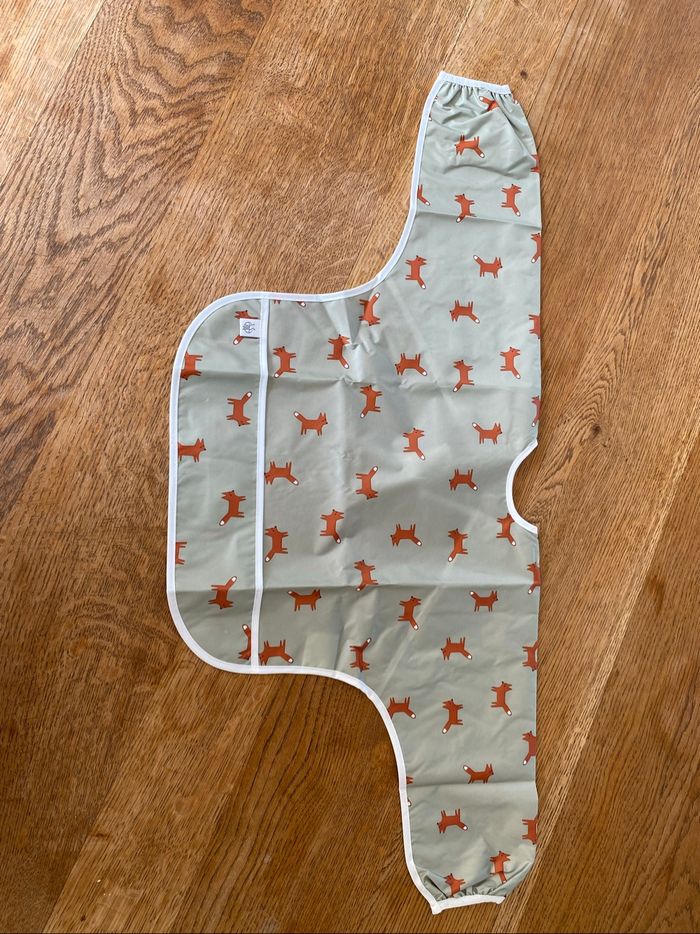 Bavoirs manches longues avec poche (2pcs) - photo numéro 3