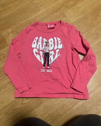 Pull / t-shirt manches longues barbie 6 ans