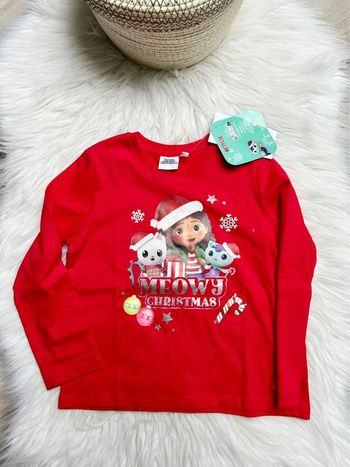 Tee-shirt Gabby’s Dollhouse 🎅🏼 taille 6 ans