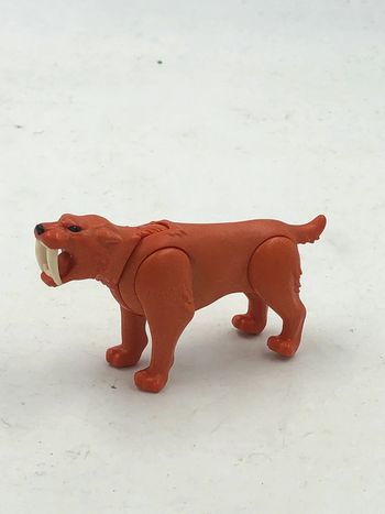 Figurine Playmobil préhistorique tigre à dent de sabre