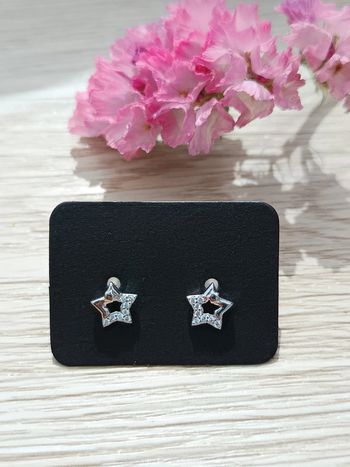 Boucles d'oreilles étoiles argent 925