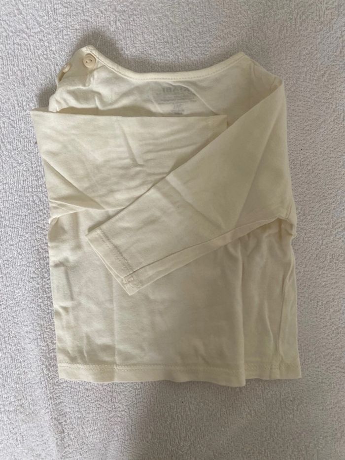T-shirt manches longues 3 mois - photo numéro 2