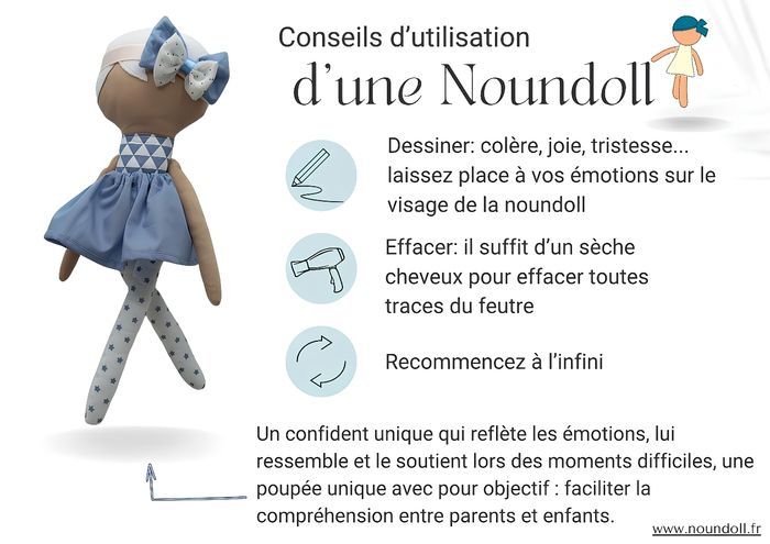 Poupée bio Unique  - Décoration de Chambre pour Petite Fille - Cadeau Idéal pour Anniversaire - photo numéro 5