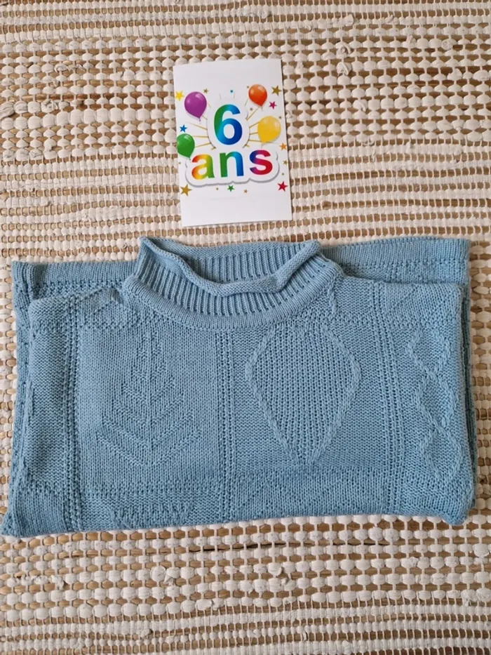 Jolie pull fille 6 ans