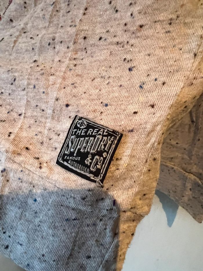 Tee shirt manches longues Superdry taille XS - photo numéro 7