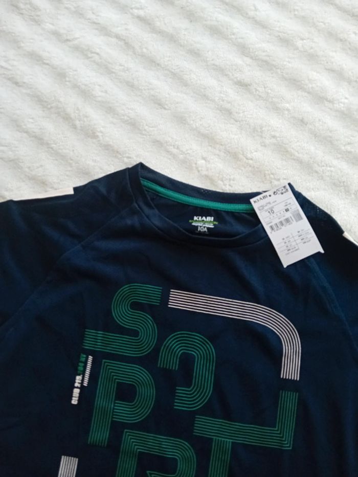 Tshirt sport garçon neuf 💚💙 - photo numéro 2