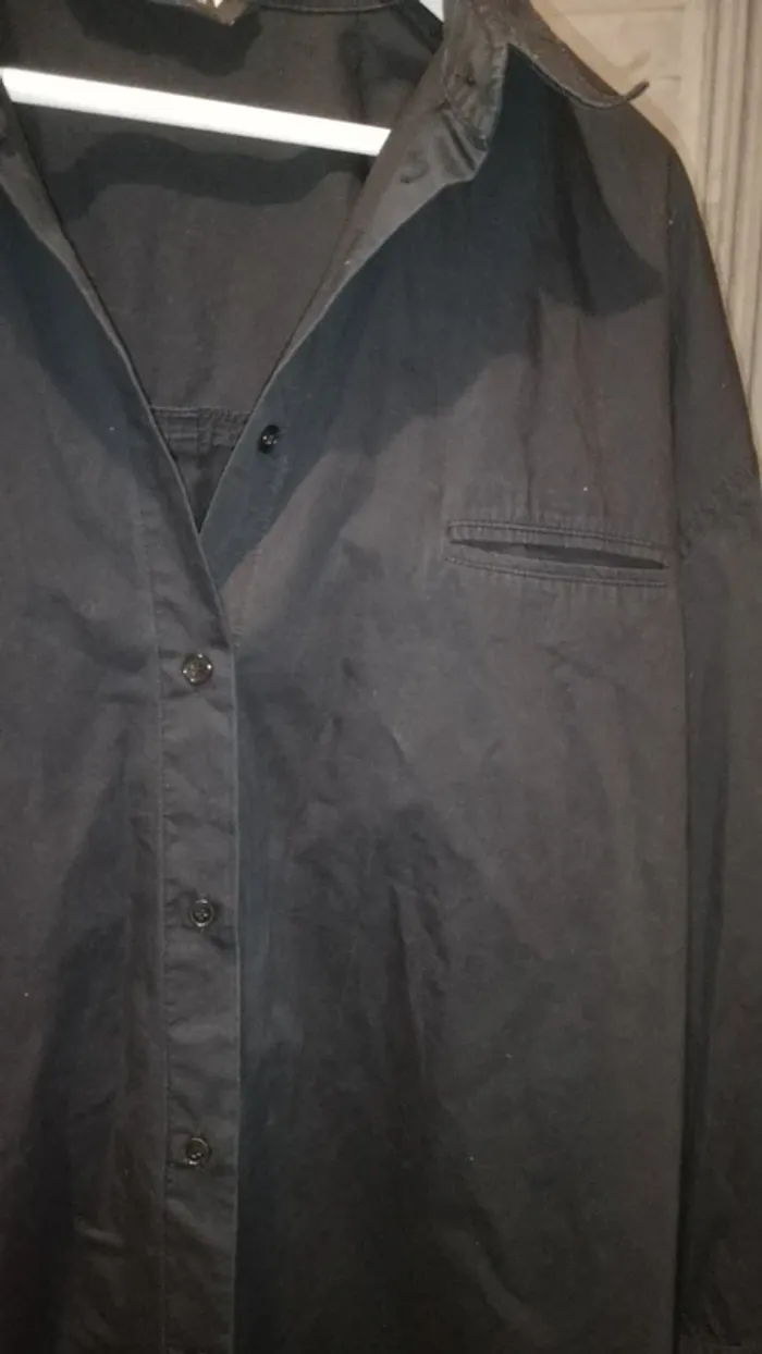 Chemise noir Zara - photo numéro 2